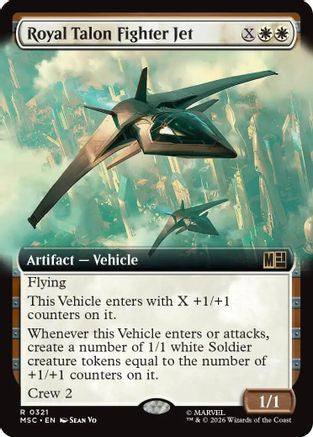 Royal Talon Fighter Jet (Extended Art) [MSC 321]