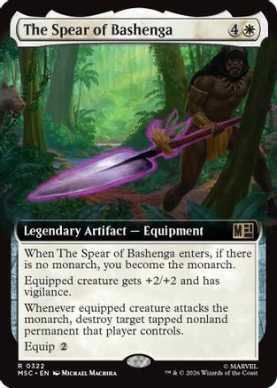 The Spear of Bashenga (Extended Art) [MSC 322]