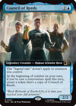 Council of Reeds (Extended Art) [MSC 327]  Foil