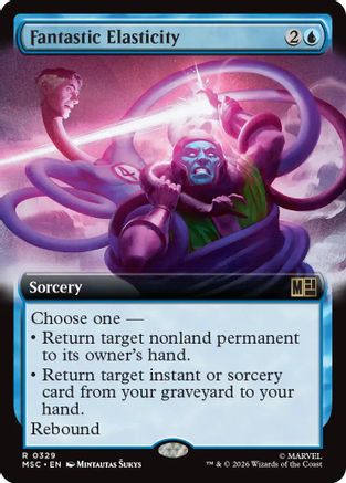 Fantastic Elasticity (Extended Art) [MSC 329]  Foil
