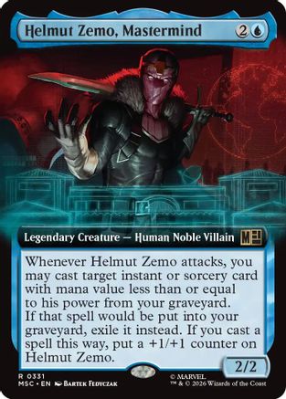 Helmut Zemo, Mastermind (Extended Art) [MSC 331]