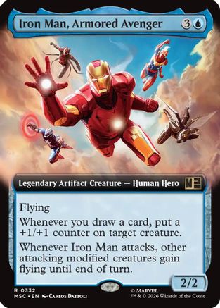 Iron Man, Armored Avenger (Extended Art) [MSC 332]
