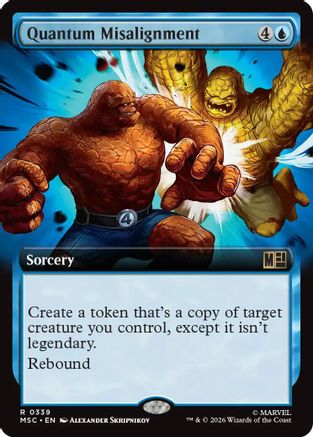 Quantum Misalignment (Extended Art) [MSC 339]  Foil