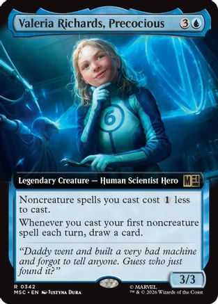 Valeria Richards, Precocious (Extended Art) [MSC 342]