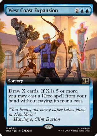 West Coast Expansion (Extended Art) [MSC 345]