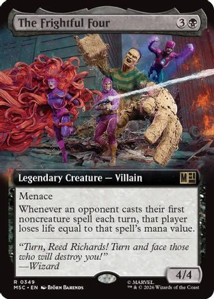 The Frightful Four (Extended Art) [MSC 349]