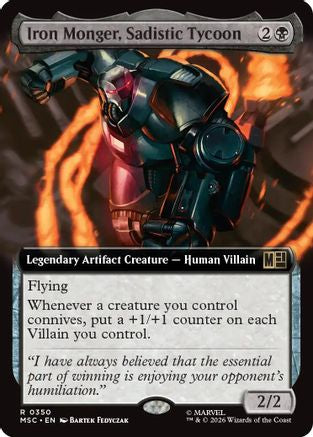 Iron Monger, Sadistic Tycoon (Extended Art) [MSC 350]