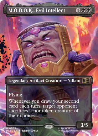 M.O.D.O.K., Evil Intellect (Borderless) [MSC 509]  Foil