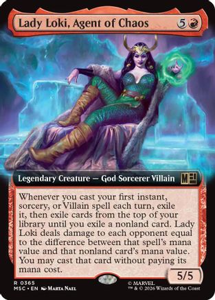 Lady Loki, Agent of Chaos (Extended Art) [MSC 365]