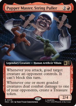 Puppet Master, String Puller (Extended Art) [MSC 370]  Foil