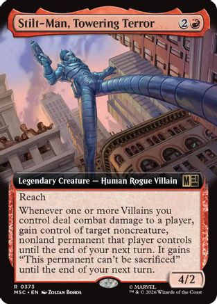 Stilt-Man, Towering Terror (Extended Art) [MSC 373]  Foil
