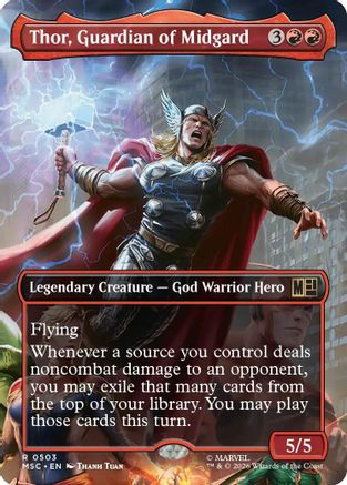 Thor, Guardian of Midgard (Borderless) [MSC 503]