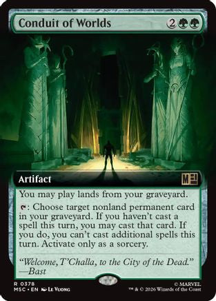 Conduit of Worlds (Extended Art) [MSC 378]  Foil