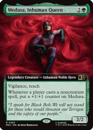 Medusa, Inhuman Queen (Extended Art) [MSC 383]
