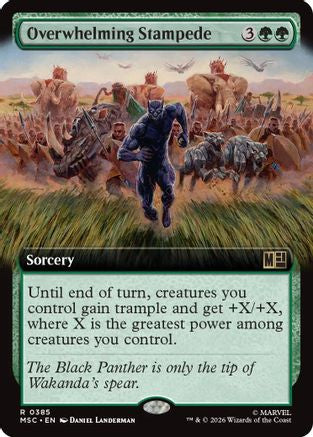 Overwhelming Stampede (Extended Art) [MSC 385]