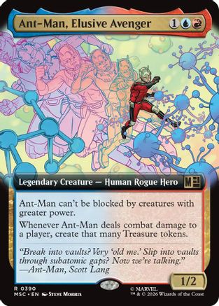 Ant-Man, Elusive Avenger (Extended Art) [MSC 390]