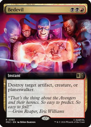 Bedevil (Extended Art) [MSC 393]