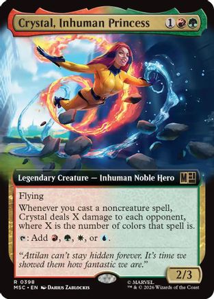 Crystal, Inhuman Princess (Extended Art) [MSC 398]
