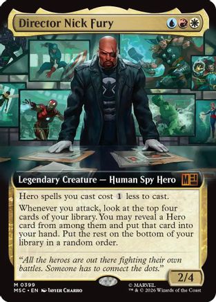 Director Nick Fury (Extended Art) [MSC 399]