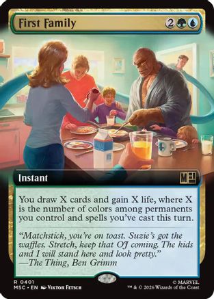 First Family (Extended Art) [MSC 401]