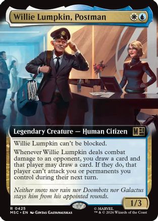 Willie Lumpkin, Postman (Extended Art) [MSC 425]