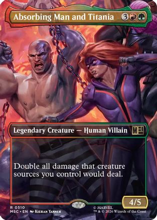 Absorbing Man and Titania (Borderless) [MSC 510]