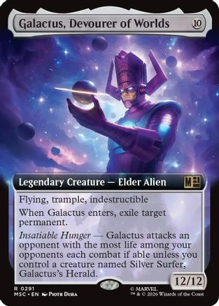 Galactus, Devourer of Worlds (Extended Art) [MSC 291]
