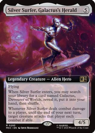 Silver Surfer, Galactus's Herald (Extended Art) [MSC 293]