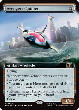 Avengers Quinjet - Hammer of Nazahn (Extended Art) [MSC 426]