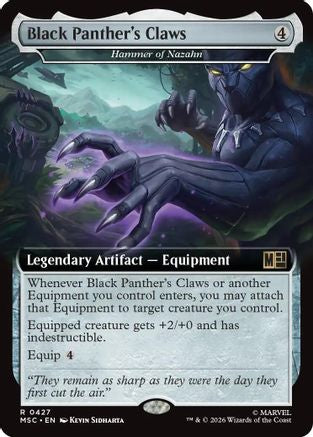 Black Panther's Claws (Extended Art) [MSC 427]