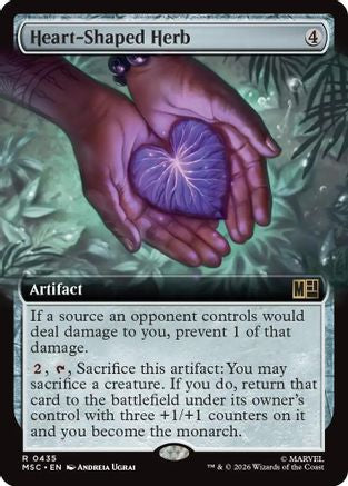 Heart-Shaped Herb (Extended Art) [MSC 435]  Foil
