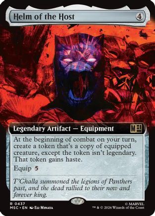 Helm of the Host (Extended Art) [MSC 437]  Foil