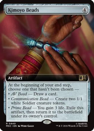 Kimoyo Beads (Extended Art) [MSC 440]  Foil