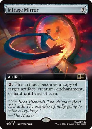 Mirage Mirror (Extended Art) [MSC 443]  Foil