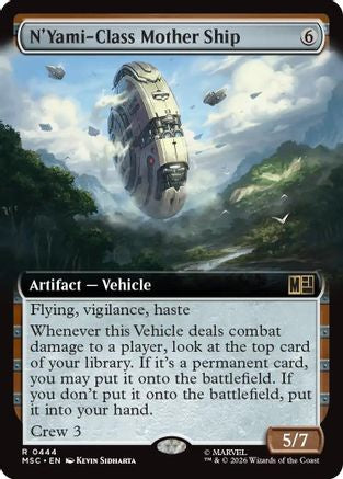 N'Yami-Class Mother Ship (Extended Art) [MSC 444]  Foil