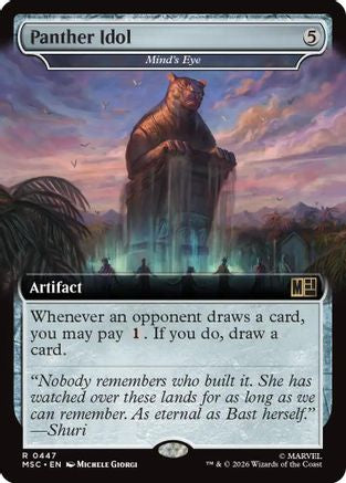 Panther Idol - Mind's Eye (Extended Art) [MSC 447]  Foil