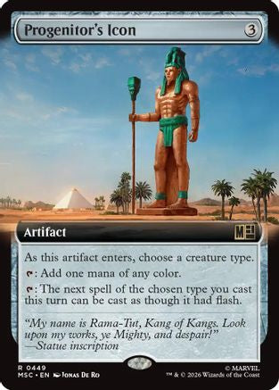 Progenitor's Icon (Extended Art) [MSC 449]