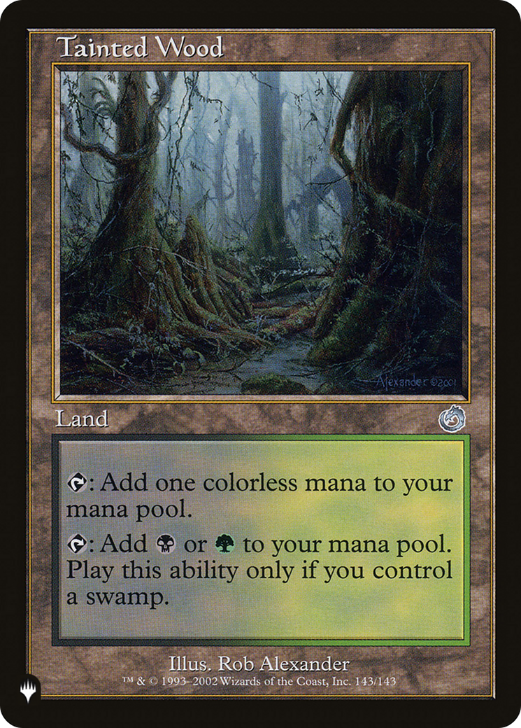 Tainted Wood [LIST 143/143]