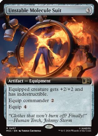 Unstable Molecule Suit (Extended Art) [MSC 457]  Foil
