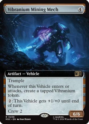 Vibranium Mining Mech (Extended Art) [MSC 458]