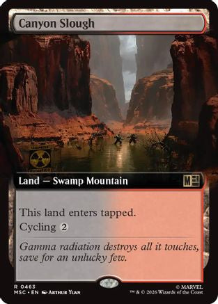 Canyon Slough (Extended Art) [MSC 463]