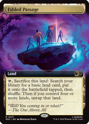Fabled Passage (Extended Art) [MSC 471]