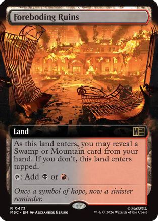 Foreboding Ruins (Extended Art) [MSC 473]