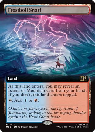 Frostboil Snarl (Extended Art) [MSC 475]