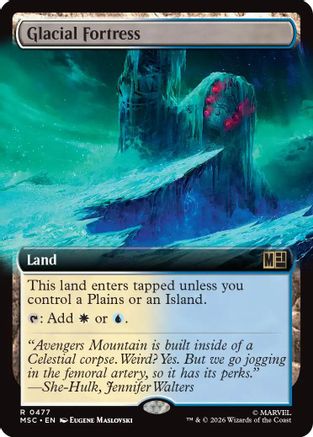 Glacial Fortress (Extended Art) [MSC 477]