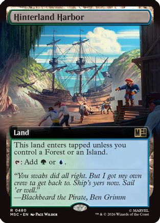 Hinterland Harbor (Extended Art) [MSC 480]  Foil