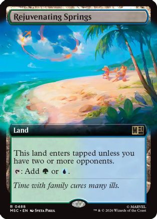 Rejuvenating Springs (Extended Art) [MSC 488]  Foil