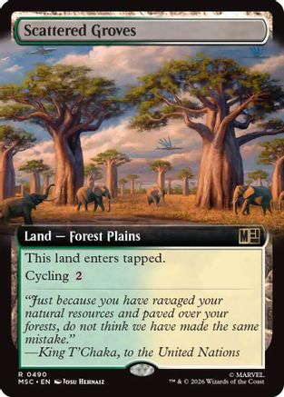 Scattered Groves (Extended Art) [MSC 490]