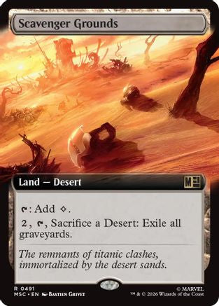 Scavenger Grounds (Extended Art) [MSC 491]