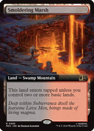 Smoldering Marsh (Extended Art) [MSC 493]